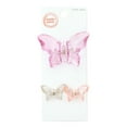 Wonder Nation Girls Butterfly Claw Clips, Assorted Color, 3Pack