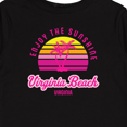 thumbnail image 4 of Inktastic Summer Enjoy the Sunshine Virginia Beach Virginia in Pink Boys or Girls Long Sleeve Toddler T-Shirt, 4 of 5