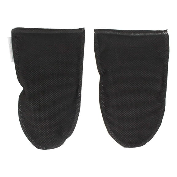 BambooMN Activated Bamboo Charcoal Odor Absorber Moisture Eliminating Shoe Inserts, 100g Per Pair, Black 10 Pairs