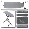 thumbnail image 5 of Bartnelli Pulse Ironing Board | Made In Europe | Patent Space Saving Smart Hanger Iron Board For Easy Storage | Lightweight 4 Layer Cover 4 Legs For Dorm Laundry Room Or Small Spaces(43X13-35), 5 of 5