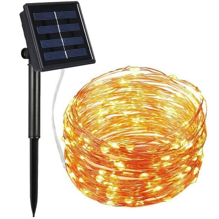 Solar String Lights Copper Wire 72ft 200 Led 8 Modes Starry Solar String Lights Copper Wire 72ft 200 Led 8 Modes Starry For Christmas Garden Patio Wedding Party Dancing