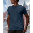 thumbnail image 3 of KimSoong Men's Christian Shirt The Way The Truth The Life Letter Printed T-Shirt Jesus Faith Crew Neck Short Sleeve Top, 3 of 6