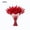 Red, variant on Donemore Artificial Rabbit Tail Grass 1 Pc Faux Dried Flower Bouquet for Home Living Room Office Vase Arrangement Wedding Party Table Centerpiece Decor