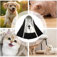 thumbnail image 5 of Halloween Pet Costumes, Nun Outfit for Small Medium Dogs and Cats, Funny Pet Party Clothing for Events Holiday Photo Props, 5 of 5