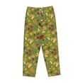 thumbnail image 4 of Goofa Squirrel And Fox In The Forest Printed Soft Pajama Pants for Women, Wide Leg Comfy Casual Lounge Yoga Pants-Small, 4 of 9