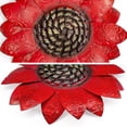 thumbnail image 2 of Red Sunflower Metal Flowers Wall Dcor, 2 of 5
