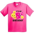 thumbnail image 3 of Inktastic Its My 8th Birthday with Smiling Emoticons Youth T-Shirt, 3 of 5
