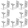 thumbnail image 1 of Pour Installer Support de Tringle à Rideau 8 Pcs Support de Store Romain, 1 of 5