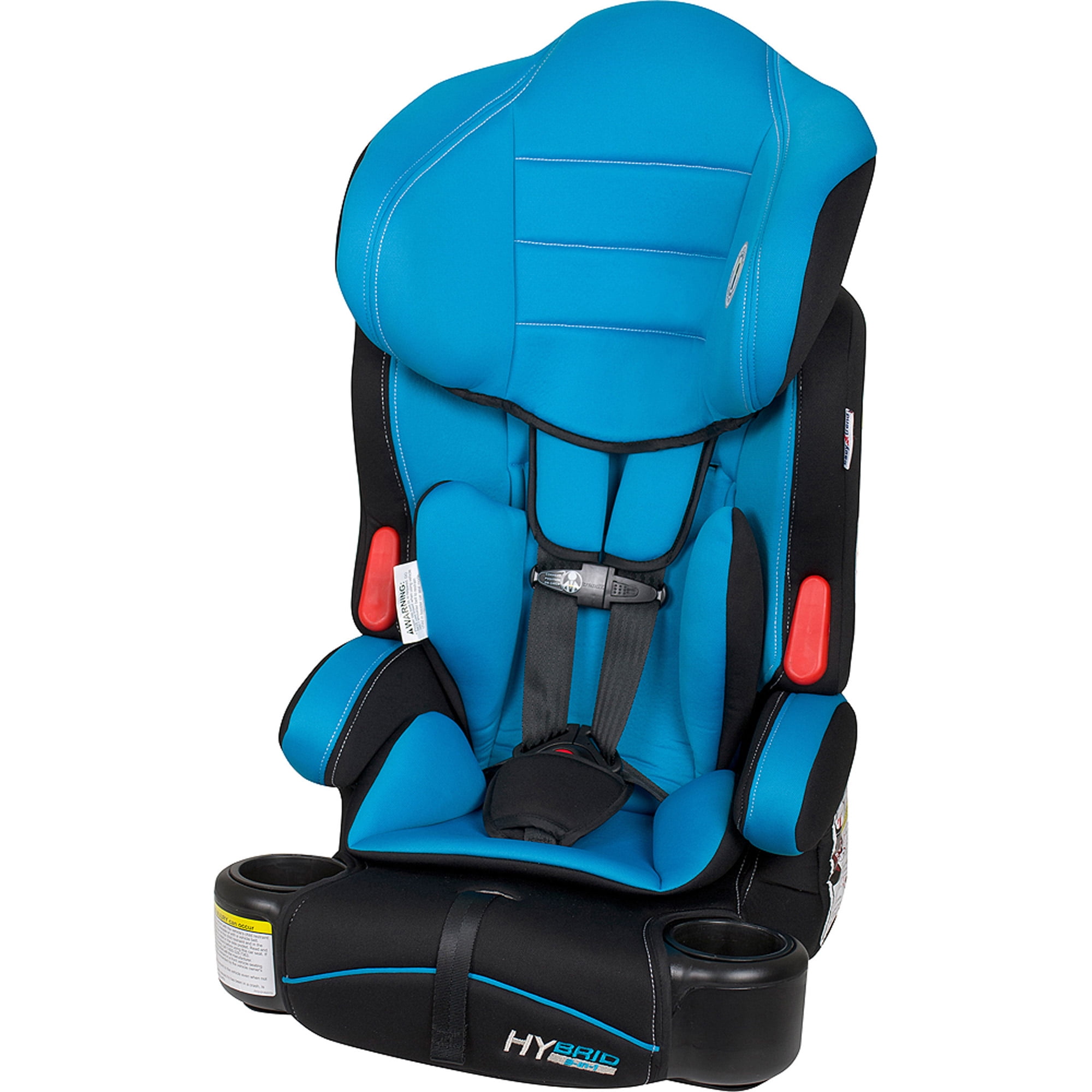 BABY BOOSTER CAR SEAT 3-in-1 5-Point Safety Padded Harness Light Blue 