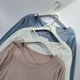 thumbnail image 4 of Top deportivo para mujer, blusa holgada para correr, secado rápido, grande, informal, transpirable, traje de Yoga que absorbe el sudor, camisa de manga larga, 4 of 6