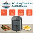 thumbnail image 6 of COSORI Smart Air Fryer, 5 QT Compact 9-in-1 Oven, Preheat, 450°F Max, Dishwasher-Safe, Dark Gray, 6 of 11