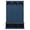 Blue, variant on Farmhouse Wooden Style Hall Tree with Arched Design,Rustic Entryway Bench with 5 Hooks & 3 Hidden Storage for Mudroom,Living Room,Blue