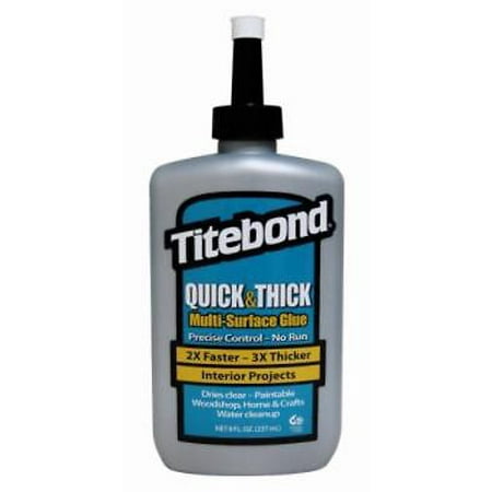 8 OZ Titebond Molding and Trim Glue Thickest 4PK