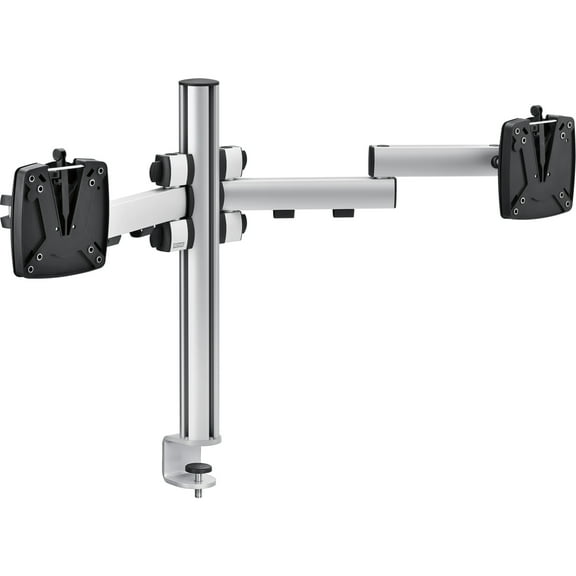 Novus TSS Duo 450mm Monitor Arm Set, Fully Adjustable, Table Clamp Mount, Supports 2 Monitors