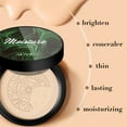 thumbnail image 3 of ALIVER Mushroom Head Air Cushion CC Cream, CC Cream Foundation, Moisturizing Concealer, Long Lasting Full Coverage Waterproof, Matte Even Skin Tone Nude Makeup Base Primer, Natural, 3 of 10
