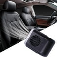 thumbnail image 2 of TISHITA Seat Cooling Fan/ Car Headrest Fan/ Blow Cold Air/ 3 Speeds Adjustable/ Seat Back Fan Vehicle Seat Fan for SUV Sedan Black, 2 of 5