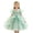 Green, variant on THDHVS Flower Girl Dress,Puff Sleeve Princess Party Gown Elegant Fashion Design for Girls Bridesmaid Birthday Dinner Stage Show,Girls Party Dress Pink 4-5 Years