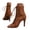 Brown, variant on YLYL Women's Mesh Sandals Buckle Strap Peep Toe High Top Lace up Party Pump Shoes Summer Boots