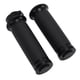 thumbnail image 4 of Empuñaduras de motocicleta, 2 piezas 25 mm CNC Billet Aluminio Antideslizante Negro Empuñaduras de motocicleta Universal para bicicleta Moto, 4 of 5