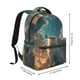 thumbnail image 2 of Easygdp Starry Sky Cloud Wolf Mochila Ergonómica Versátil para Laptop - Múltiples Bolsillos, Correas Ajustables, Unisex para Escuela, Viajes y Actividades al Aire Libre-One Size, 2 of 5