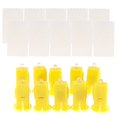 thumbnail image 3 of 10pcs Bolsos Que Deseen Linternas Con 10pcs LED Ligeras Del Té Para Casarse El Día De Tarjeta De San Valentín Cumpleaños Sol Soledad Vela LED con bolsas luminosas, 3 of 10