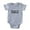 Heather Grey, variant on CafePress - Lederhosen - Cute Infant Baby Football Bodysuit