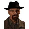 thumbnail image 5 of The One Who Knocks Clear Rectangle Aviator Lens Glasses, Black, 5 of 5