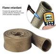 thumbnail image 3 of Exhaust Heat Wrap, Environmentally Friendly Flexible Hose Heat Insulation Wrap  for Motorcycle, 3 of 7