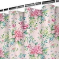 thumbnail image 4 of Waterproof Pioneer Shower Curtain 72x84 Inch Colorful Floral Polyester Unique Shower Curtain for Bathroom Hotel Home Decor with 12 Plastic Hooks, 4 of 5