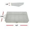 thumbnail image 4 of #6#8#10 1/4" 5/16" Serrated Hex Flange Whiz Lock Nut Assortment COARSE Thread - 301 Pieces!, 4 of 5