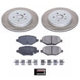 thumbnail image 2 of PowerStop Rear Semi-Coated Rotor and Low-Dust Ceramic Brake Pad Kit SC6376, 2 of 3