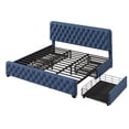thumbnail image 6 of Kacho Queen Size Half Self-Close and Open Murphy Bed Cabinet Space-Saving Bed Perfect for Guest Room, for Bed Room, Guest Room, Home Office, Rustic White, 6 of 8