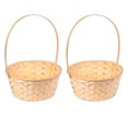 thumbnail image 1 of SHISUYAN 2Pcs Creative Flower Baskets Flower Arrangement Baskets Portable Storage Baskets, 1 of 7