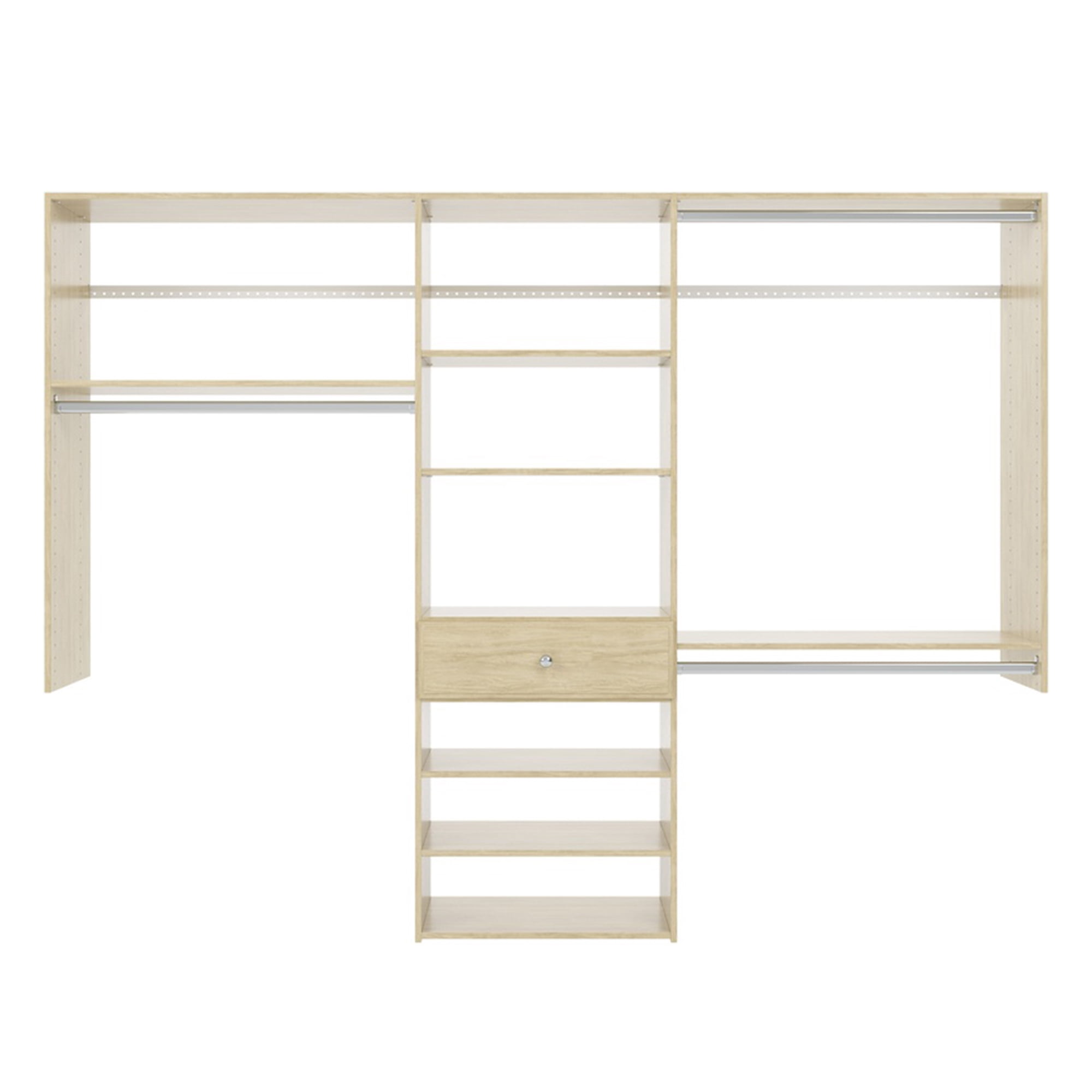 Buy Easy Track 8 Foot Perfect Fit Reach In Bedroom Closet Storage