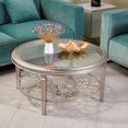 thumbnail image 4 of HomeBelongs Athena Champagne Gold Round Coffee Table, 4 of 4