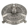 thumbnail image 3 of Retro Ashtray, Antique-Pewter  Tray, Office For Home, 3 of 8