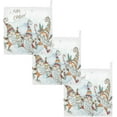 thumbnail image 6 of Coolnut Christmas Nordic Gnome Baby Muslin Washcloths Face Towel, Gifts Candy Cane Burp Cloths Cotton Wipes 5 PCS Infant Wash Cloth for Newborn Boys Girls 12x12 inches, 6 of 6