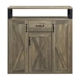 thumbnail image 5 of DN01027 - Server, Rustic Oak Finish - Abiram, 5 of 6