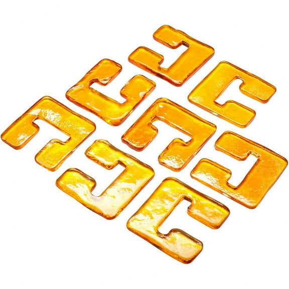 05124-Cyan lighting-Glass Link - 4 Inches Wide by 5 Inches High