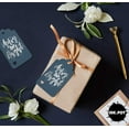 thumbnail image 4 of Inkdotpot Silver Foil Paper Hang Tags Merry And Bright Christmas Favor Tags 100 Pieces, 4 of 6
