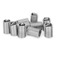 thumbnail image 2 of Herramienta de reparación de roscas, 10 piezas de insertos de rosca macho, insertos de rosca de hardware industrial, diseño de clase mundial, 2 of 8