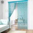 thumbnail image 4 of Luxtrada Crystal Beaded Curtain Tassel Curtain - Partition Door Curtain Beaded String Curtain Door Screen Panel Home Decor Divider Crystal Tassel Screen 100CMX200CM, 4 of 6