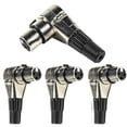 thumbnail image 2 of 4Pcs XLR Right Angle Connector Kit Adjustable Cable Placement, Super Tight Attachment, Sound Quality for Musicians Connector, 2 of 3