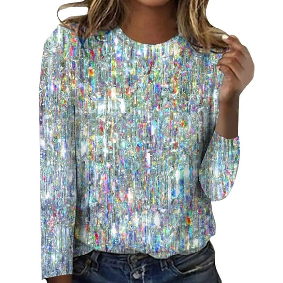 Blouses for women dressy casual Polyester,Spandex Soft Clothing M Blue womens blouses