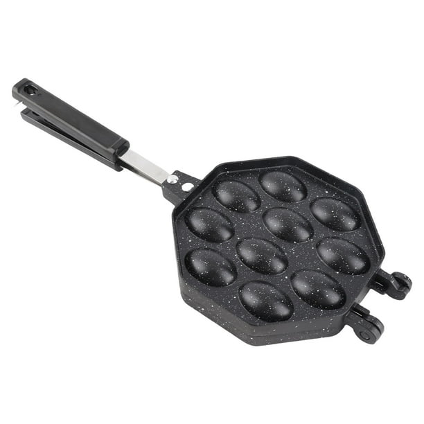 Partita para gofres de Burbujas, BANDEJA DE HUEVO INCURSO CALENTAMIENTO DE ALUMINIO PORTÁL DE ALUMINIO ANITRIENTE - PARA USO Comercial