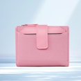thumbnail image 1 of SGACAI Cartera corta para mujer Cartera sencilla y elegante de color liso♯, 1 of 7