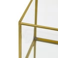 thumbnail image 3 of A&B Home Glass Boxes with Gold Rim - Set of 3 - Clear/Gold, 3 of 4