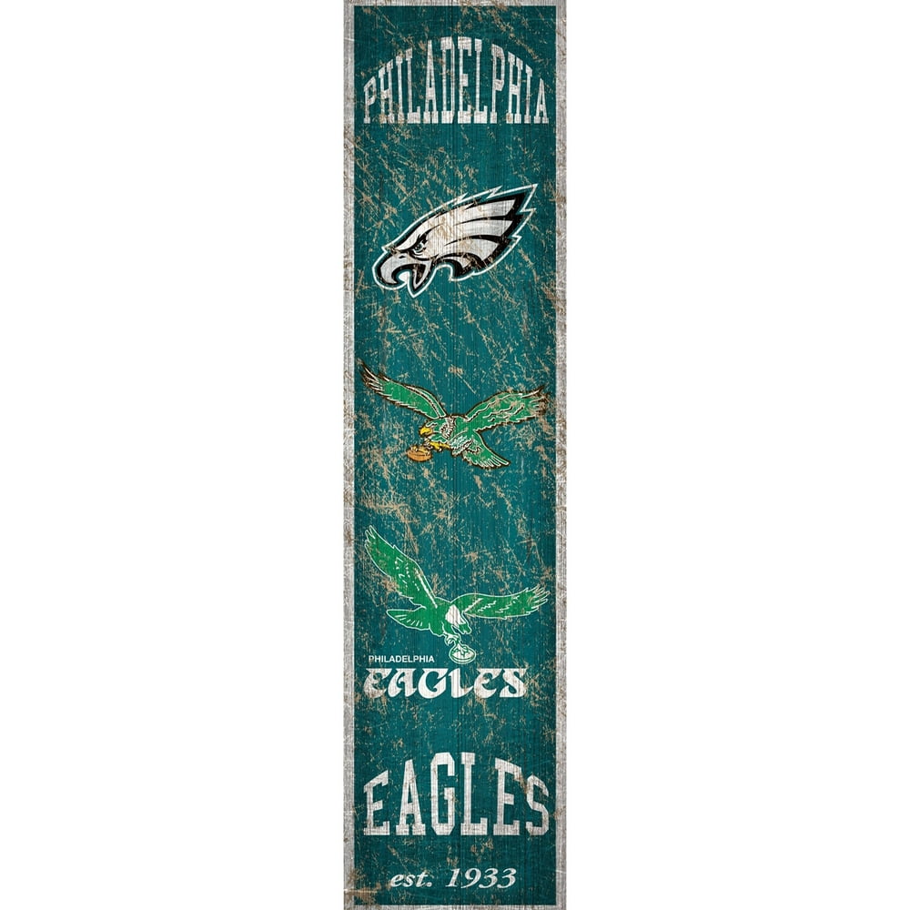 Philadelphia Eagles 6'' x 24'' Vertical Heritage Banner Sign  Walmart
