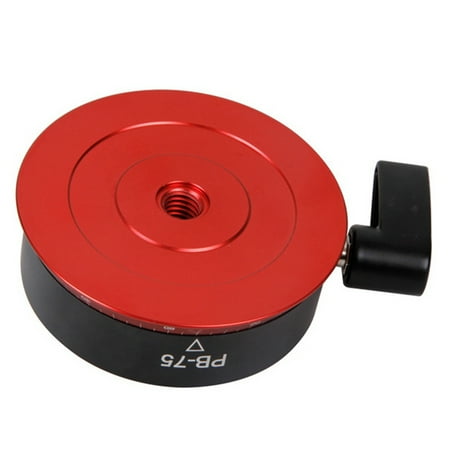 

-75 Tripod Quick Leveling Base Rotating Adjusting Base 3/8 Screw Hole Base for Gimbal Camera