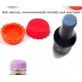 thumbnail image 4 of Tapón de botella de 24 piezas, tapones de cerveza de silicona reutilizables, tapa de goma para vino, cerveza, champán, licor, botellas Zefei Wu  9024735035817, 4 of 5